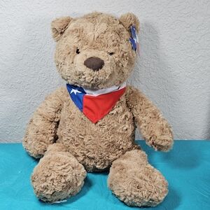 Texas Teddy Bear with Bandana